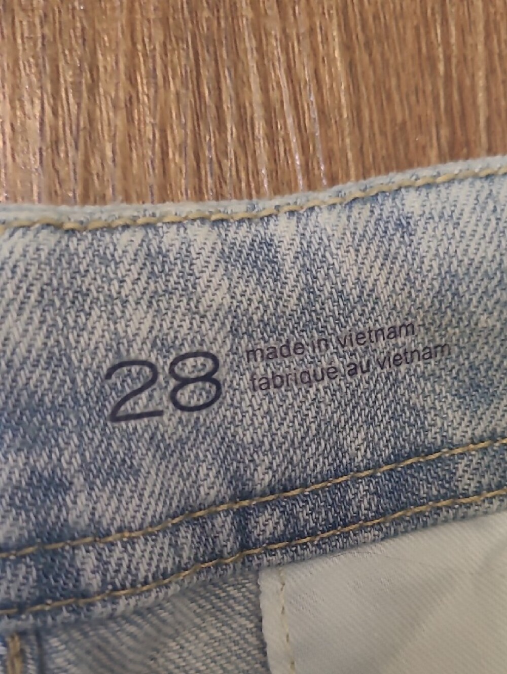 Pilcro Light Blue Wide-Leg Denim Jeans - Picture 3 of 15